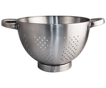 Escurridor de acero inoxidable con asas y pie, 22cm ACTUEL.