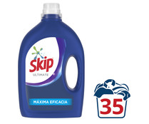 Detergente ultimate máxima eficacia SKIP 35 lavados.