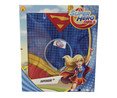Disraz Super Hero Girl S con vestido y capa, 3-4 años DC CÓMICS.