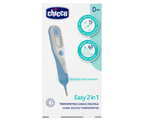 Termómetro digital de sonda corta y diseño anatómico CHICCO Easy 2 in 1.