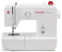 Máquina de coser SINGER Promise 1408, 8 puntadas, brazo libre, ojalador 4 pasos, devanador automático, luz.
