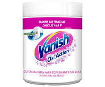 Quitamanchas para ropa blanca sin lejía VANISH OXI ACTION900 g.