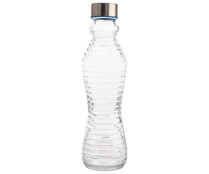 Botella de vidrio transparente con tapón de rosca, 0,5 litros ARC.