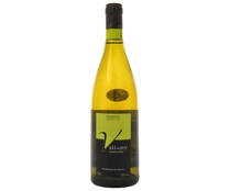 Vino blanco con denominación de origen Penedés VALL DE JUY botella de 75 cl.