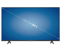Televisión 139,7 cm (55") LED TCL 55P635 4K, HDR10, SMART TV, WIFI, BLUETOOTH, TDT T2, USB reproductor, 3HDMI, 60HZ.