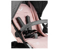 Silla de paseo para bebé hasta 15 kg, color rosa, BABYNURSE Junior Y88.