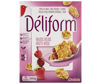 Cereales con frutos rojos 300 gramos Cereales con frutos rojos 300 gramos