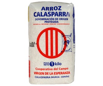 Arroz redondo CALASPARRA 1 kg. Arroz redondo CALASPARRA 1 kg.