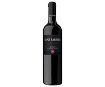 Vino tinto roble con denominación de origen Catalunya RENÉ BARBIER botella de 75 cl.