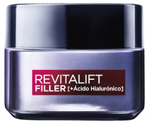 Crema de día antiarrugas con ácido Hialurónico L'ORÉAL PARIS Revitalift filler 50 ml.
