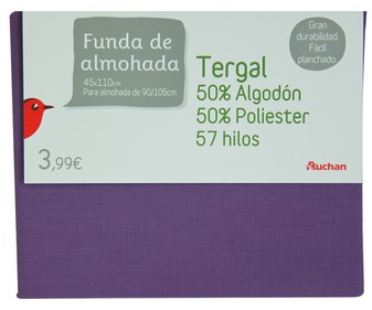 Funda de almohada 90/105 centímetros Funda de almohada 90/105 centímetros