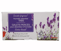 Pastillas deshumidificadoras 500gr de lavanda, PRODUCTO ALCAMPO. Pastillas deshumidificadoras 500gr de lavanda, PRODUCTO ALCAMPO.