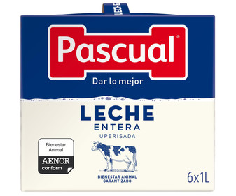 Leche entera 6 x 1l