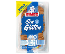 Pan de molde blanco sin gluten, BIMBO 300 g.