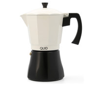 Cafetera de aluminio apto para inducción, 12 tazas, QUID.
