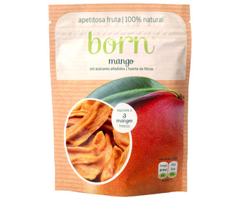 Mango semideshidratado BORN bolsa de 80 g. Mango semideshidratado BORN bolsa de 80 g.