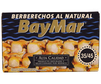 Berberechos al natural 35-45 pzs. BAYMAR 65 g.