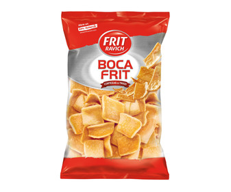 Snack de cortezas de trigo FRIT RAVICH BOCAFRIT bolsa de 65 g. Snack de cortezas de trigo FRIT RAVICH BOCAFRIT bolsa de 65 g.