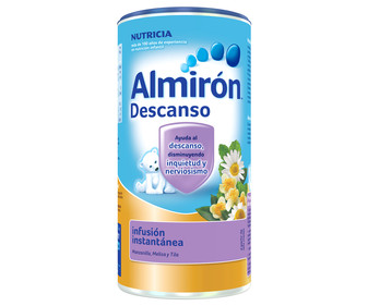 Infusión en polvo instantánea de manzanilla, melisa y tila, a partir de 6 meses ALMIRÓN Descanso 200 g. Infusión en polvo instantánea de manzanilla, melisa y tila, a partir de 6 meses ALMIRÓN Descanso 200 g.