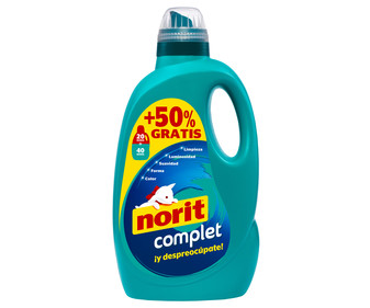 Respetuoso capítulo Carne de cordero Detergente líquido para lavadora 40 lav. 2 l. NORIT COMPLET | Alcampo Compra Online Respetuoso capítulo Carne de cordero Detergente líquido para lavadora 40 lav. 2 l. NORIT COMPLET | Alcampo Compra Online
