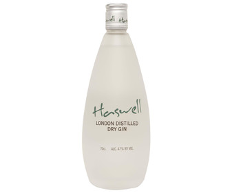 Ginebra premium tipo London dry HASWELL botella de 70 cl. Ginebra premium tipo London dry HASWELL botella de 70 cl.