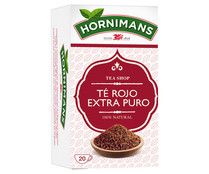 Té rojo extra puro HORNIMANS 20 uds. 40 g.