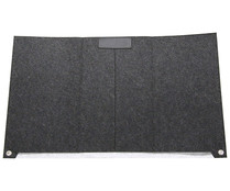Base de escritorio fieltro color gris, 45x75cm. PRODUCTO ALCAMPO.
