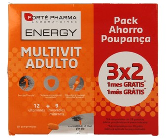 Multivitaminas adult 84u Multivitaminas adult 84u