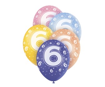 Globos número 5 unidades Globos número 5 unidades