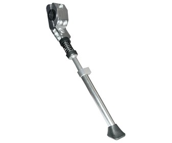 Pata de cabra lateral, ajustable para bicicletas con ruedas de 50,8-71,12cm. (20 a 28 pulgadas) CUP'S ALCAMPO. Pata de cabra lateral, ajustable para bicicletas con ruedas de 50,8-71,12cm. (20 a 28 pulgadas) CUP'S ALCAMPO.