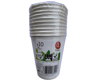 Vasos 10 u