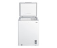 Arcón congelador MIDEA MDRC207SLF01G, clasificación energética: F, H:85cm, A: 63,2cm, F: 55cm, capacidad total: 142L.
