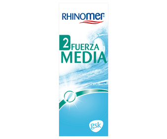 Agua de mar para limpieza nasal fuerza 2 (media) RHINOMER 135 ml. Agua de mar para limpieza nasal fuerza 2 (media) RHINOMER 135 ml.