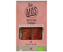 Chorizo vela loncheado ecológico CASA BOIX 80 g.
