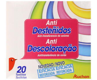 Toallitas atrapa color 20 unidades Toallitas atrapa color 20 unidades