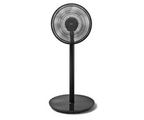 Ventilador de pie QILIVE Q.6857 negro, 50W, diámetro 35cm, 3 velocidades, altura 123cm.