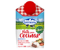 Nata líquida para cocinar sin aditivos artificiales CENTRAL LECHERA ASTURIANA 200 ml.