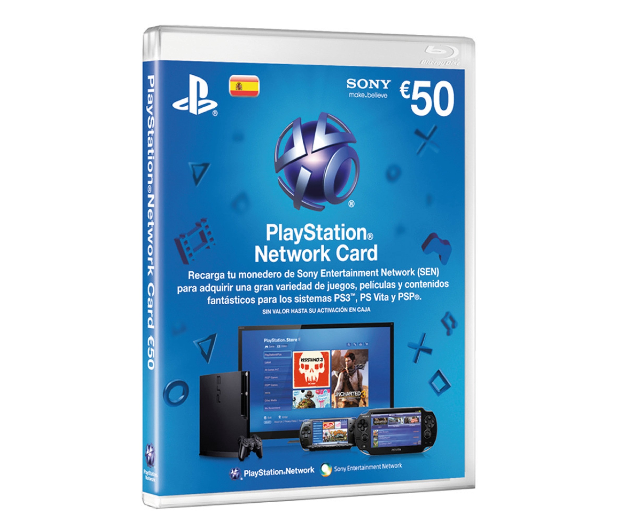 Psn Card 50 Playstation Sony Alcampo Compra Online