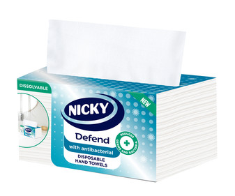Secamanos de celulosa NICKY DEFEND 100 uds. Secamanos de celulosa NICKY DEFEND 100 uds.