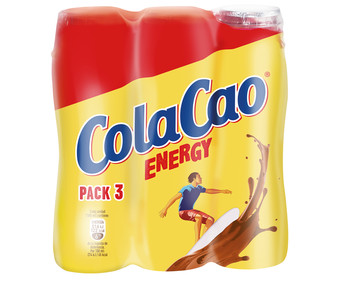 Batido de leche UHT enriquecida con cacao COLACAO Energy 3 x 188 ml Batido de leche UHT enriquecida con cacao COLACAO Energy 3 x 188 ml
