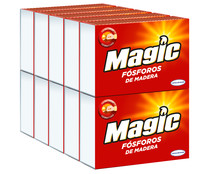 Cerillas fósforos pequeños MAGIC pack 10 cajas.