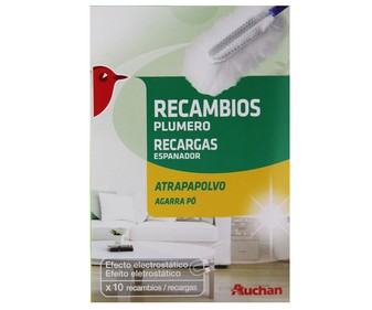 Recambio para plumero 10 unidades Recambio para plumero 10 unidades
