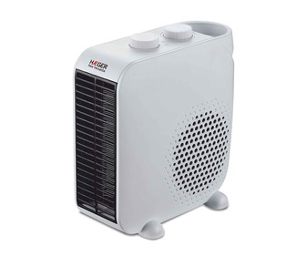 Calefactor HAEGER New Versatile, potencia max: 2000W, termostato, función ventilación.