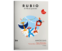 Cuaderno de actividades 2A Mayúsculas, 4 años. VV.AA. Género: Cuadernos de vacaciones. Editorial: Rubio.