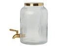 Dispensador de vidrio con capacidad de 3,5 litros, ACTUEL.