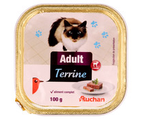 Comida para gatos a base de cordero PRODUCTO ALCAMPO Delicias tarrina de 100 g.