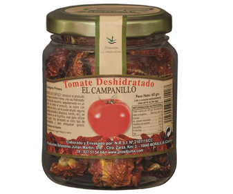 Tomate deshidratado EL CAMPANILLO 60 g. Tomate deshidratado EL CAMPANILLO 60 g.
