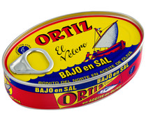 Bonito del norte en aceite de oliva con contenido reducido en sal ORTIZ 82 g.