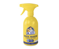 Spray absorbe olores coche, especial mascotas aroma vainilla DR. ZOO 500 ml.