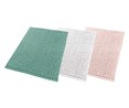 Alfombra de baño de chenilla, densidad 900g/m², 50x80 cm, ACTUEL. Modelos surtidos, 1 unidad.